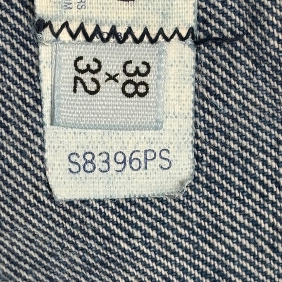 Dickies Overalls Men 38x32 Blue Denim Bib R8396PS Prewashed Workwear Vintage - Picture 13 of 15